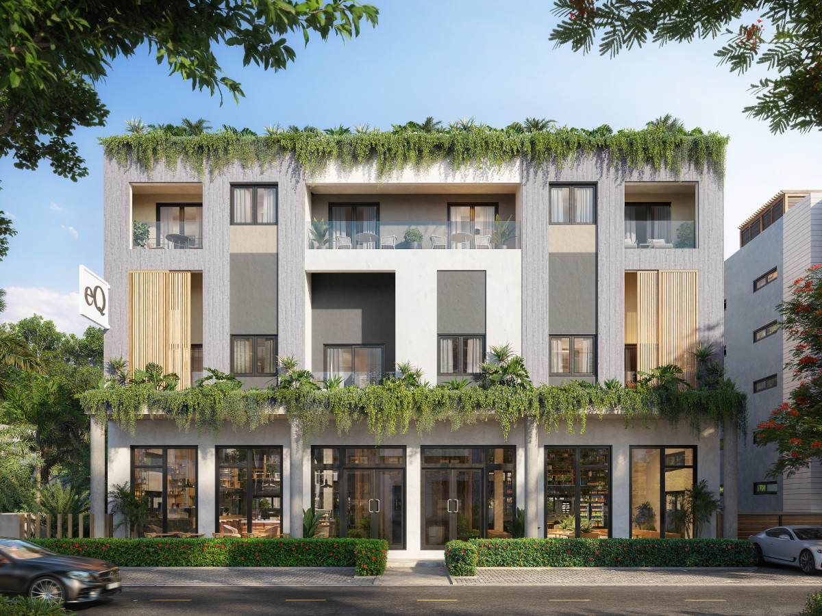 eQ Residences - Front Facade